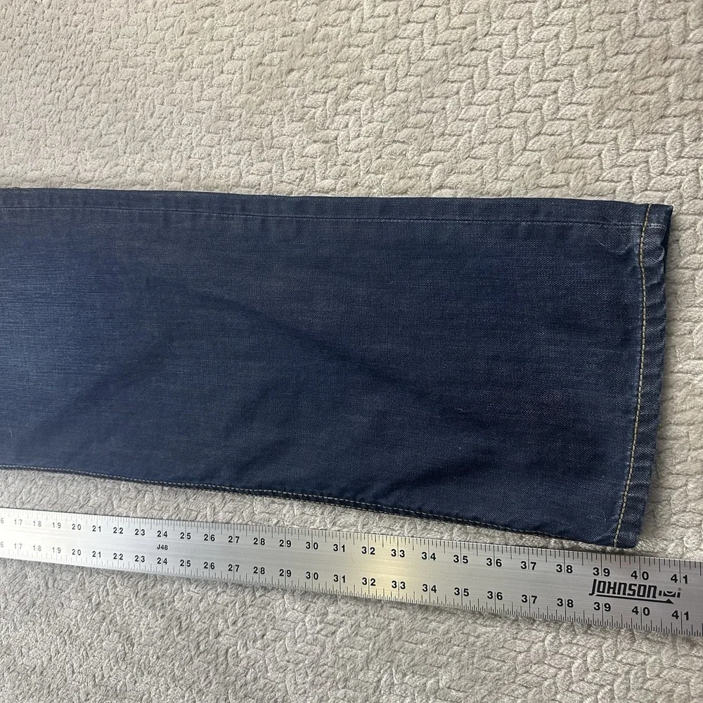 John B Stetson Jeans Men's 44x40 Big Tall 1312 Modern Straight Leg 100% Cotton - Picture 14 of 16
